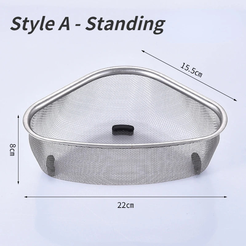 Kitchen Sink Drain Basket Stainless Steel