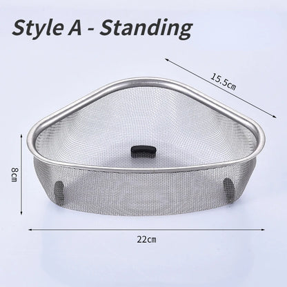 Kitchen Sink Drain Basket Stainless Steel
